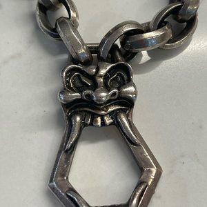 Room 101 Necklace XL .924  Quality 95 grams of Sterling  Silver